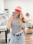 SPICY {Upside Down} Embroidered Cap