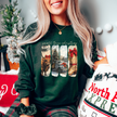 Small Town Christmas{Highland} Classic Crew Neck Sweater