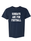 Sundays are for Football Heavy Weight Cotton Tee (Size up for oversized look)