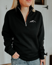 Mountain Crest Embroidered Ultimate 1/4 Zip Sweater