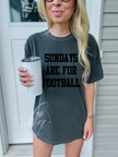 Sundays are for Football Heavy Weight Cotton Tee (Size up for oversized look)