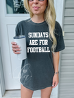 Sundays are for Football Heavy Weight Cotton Tee (Size up for oversized look)