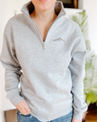 Mountain Crest Embroidered Ultimate 1/4 Zip Sweater