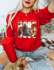 Small Town Christmas{Highland} Classic Crew Neck Sweater