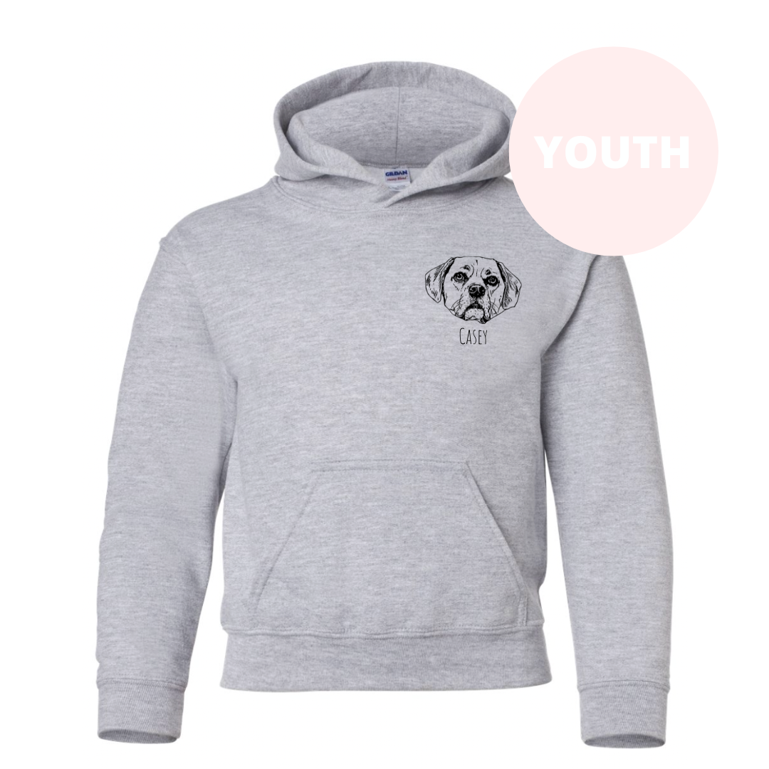 Custom Pet Youth CLASSIC Hoodie {PRE-SALE} Closes Nov 7.