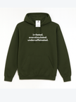 Irritated. Overstimulated. Undercaffeinated Cozy Hoodie