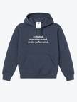 Irritated. Overstimulated. Undercaffeinated Cozy Hoodie