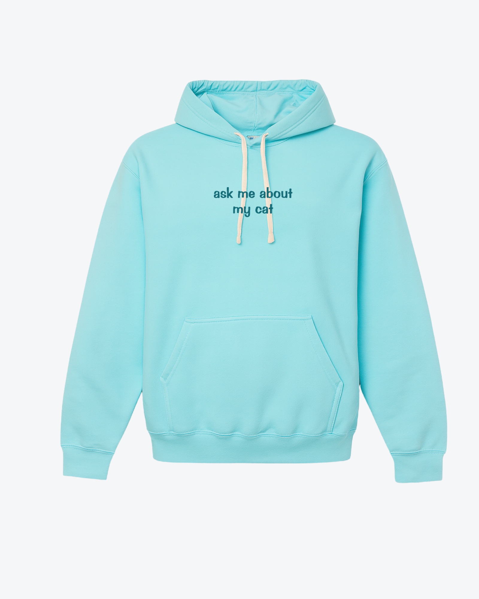 Ask Me About My Cat Cozy Hoodie