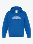 Irritated. Overstimulated. Undercaffeinated Cozy Hoodie