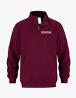 Customizable Embroidered Quarter Zip Sweatshirt {Crest}
