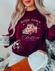 Home Town Christmas {Customizable} Classic Crew Neck Sweater
