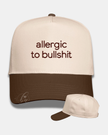 Allergic to Bullshit Embroidered Cap