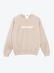 Anti-Social Cozy Crew Neck Sweater