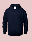 Anxious is my Baseline Embroidered Ultra Soft Hoodie
