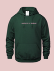 Anxious is my Baseline Embroidered Ultra Soft Hoodie