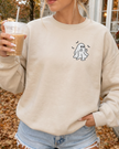 Bad Ghost Embroidered Classic Crew