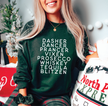 Blitzen Classic Crew Neck Sweater
