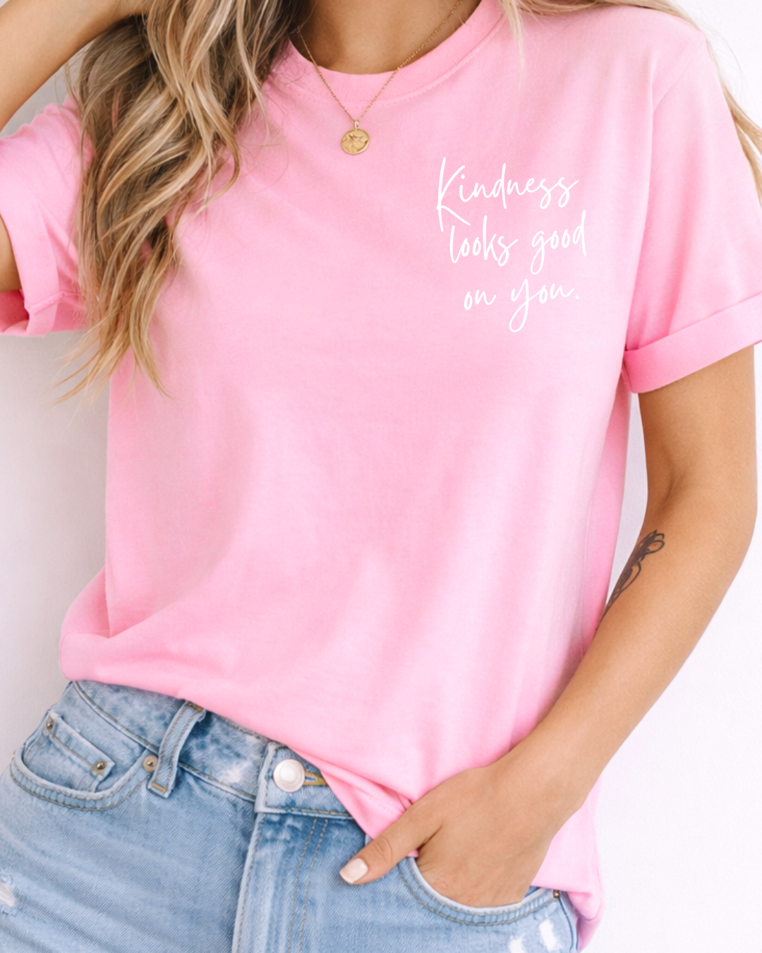 Kindness Looks Good On You Tee