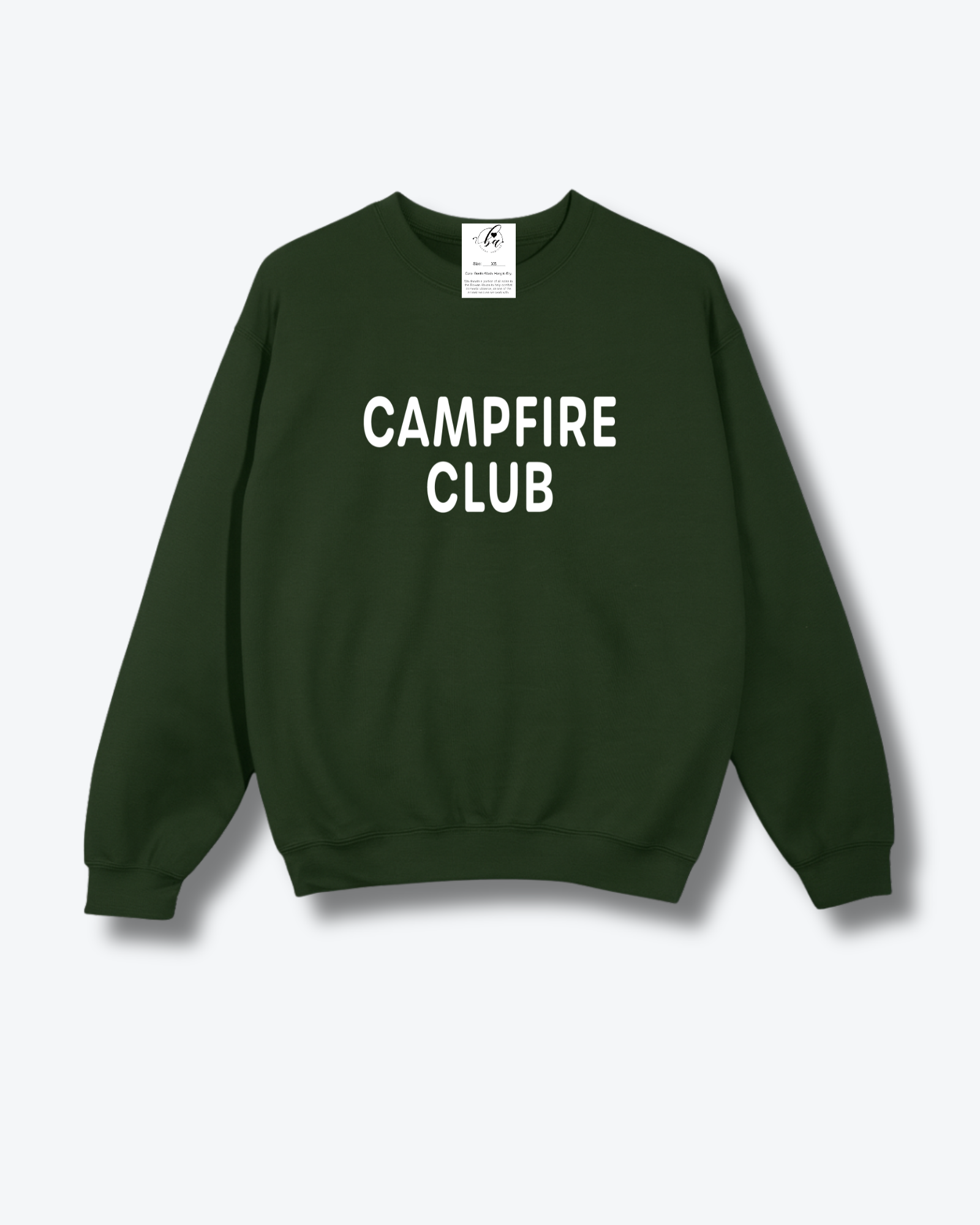 Campfire Club Cozy Crew Neck Sweater