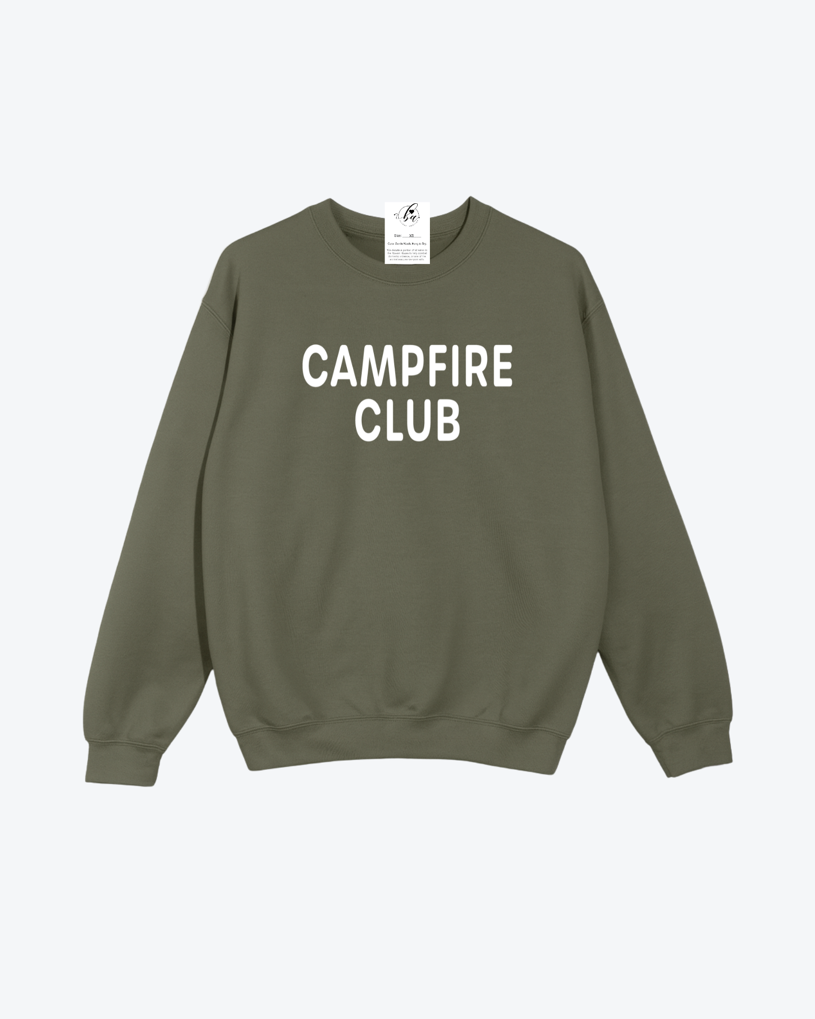 Campfire Club Cozy Crew Neck Sweater