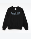 Camping is my Happy Place Cozy Crew Neck Sweater