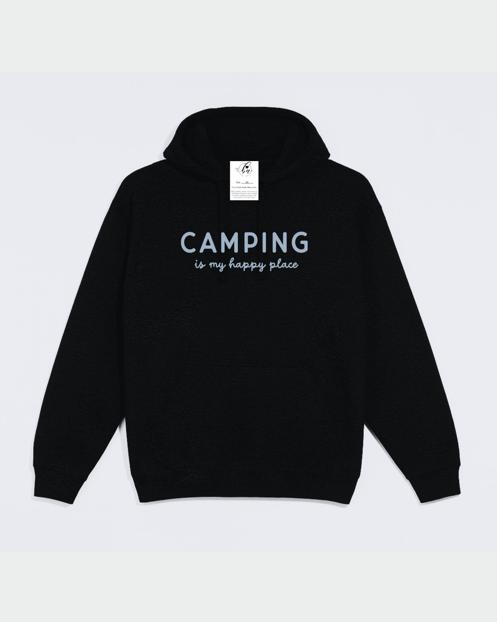 Camping is my Happy Place Cozy Hoodie