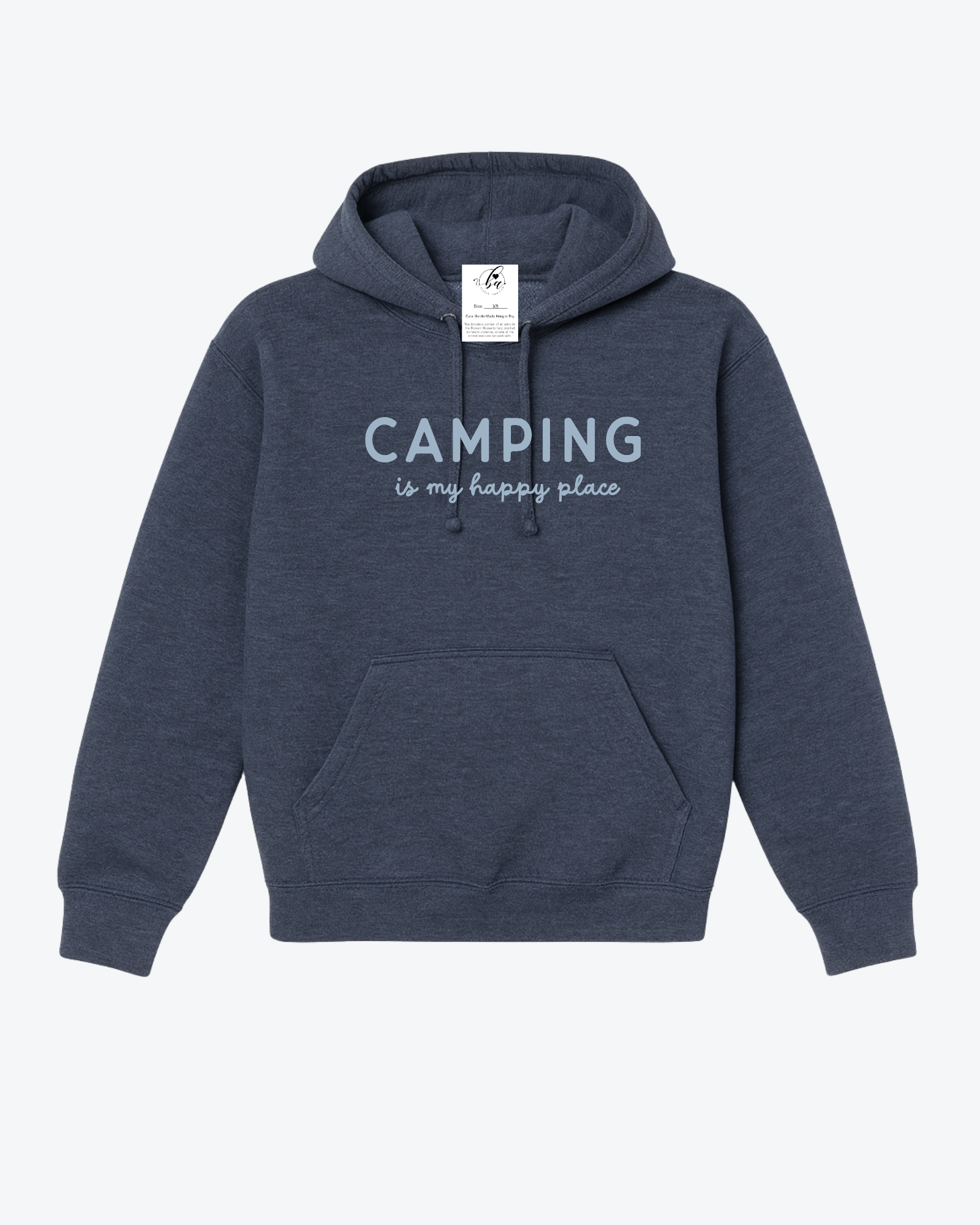 Camping is my Happy Place Cozy Hoodie