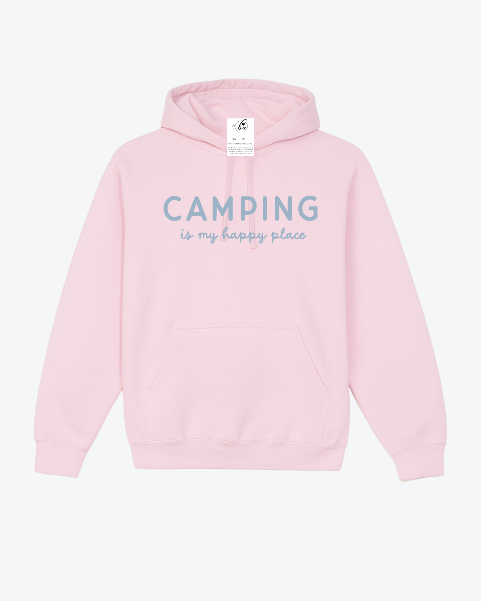 Camping is my Happy Place Cozy Hoodie
