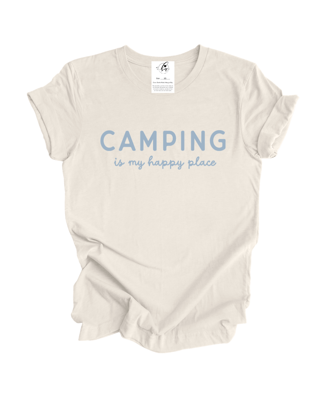 Camping is my Happy Place Tee