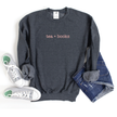 Tea + Books Cozy Crew Neck Sweater