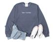 Tea + Books Cozy Crew Neck Sweater