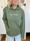 Tea + Books Cozy Hoodie