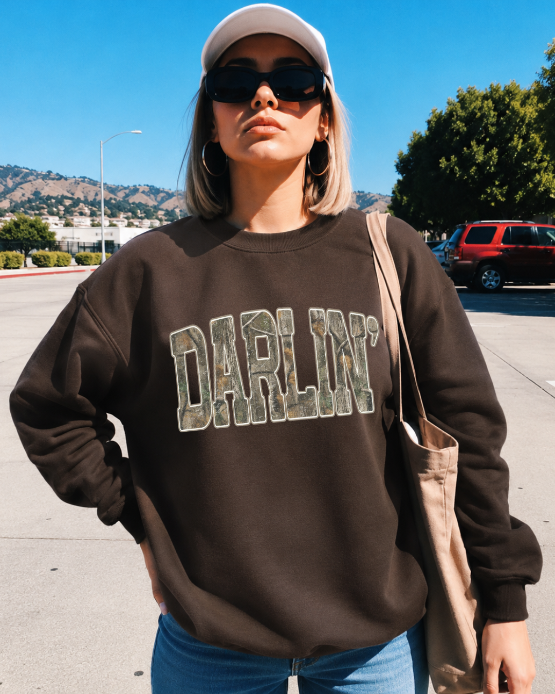 Darlin' Camo Classic Crew