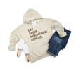 Eat. Sleep. {Custom}. Repeat. Cozy Hoodie
