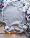 Embroidered Boop Classic Crew Neck Sweater