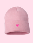 Embroidered Heart Toque