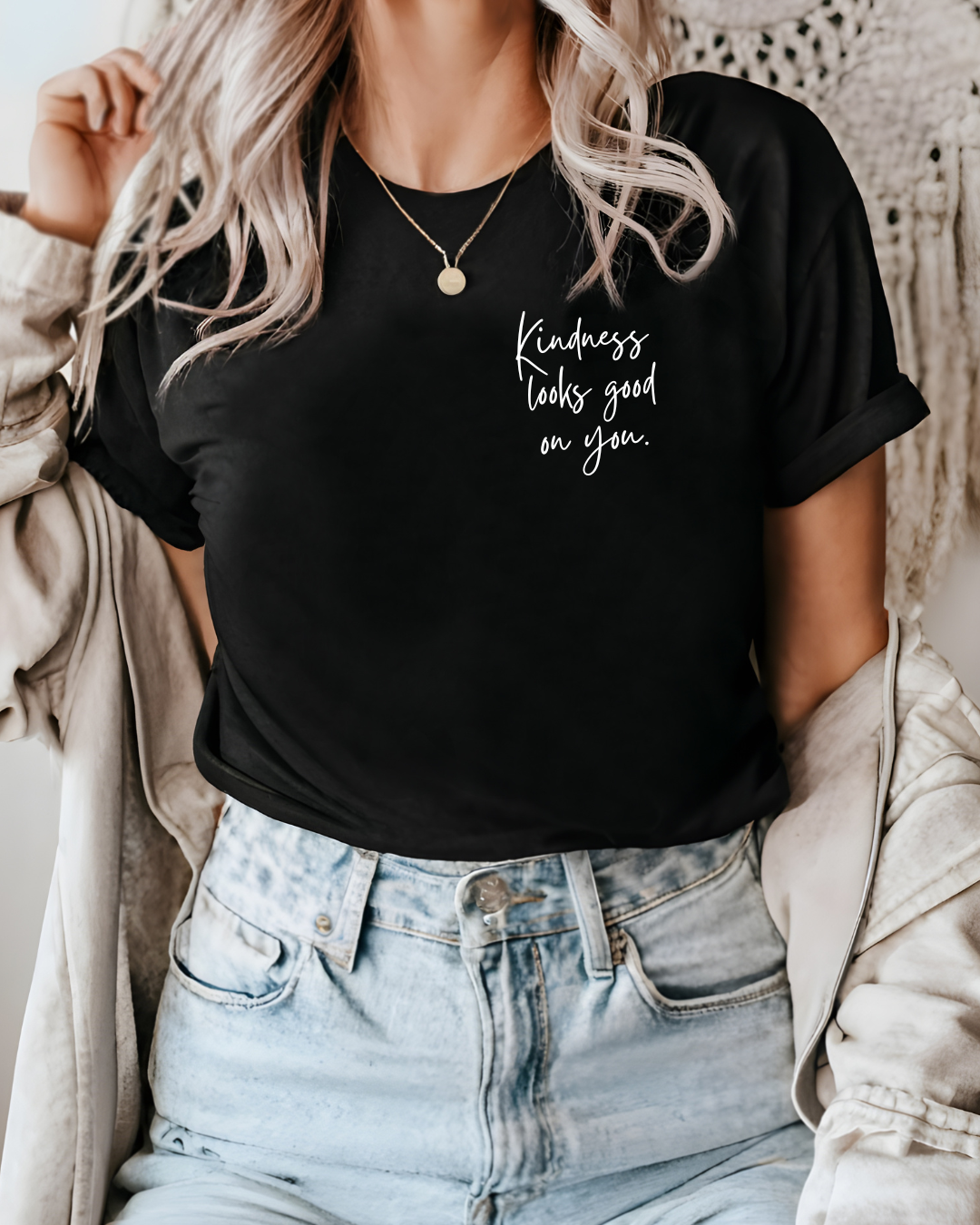 Kindness Looks Good On You Tee