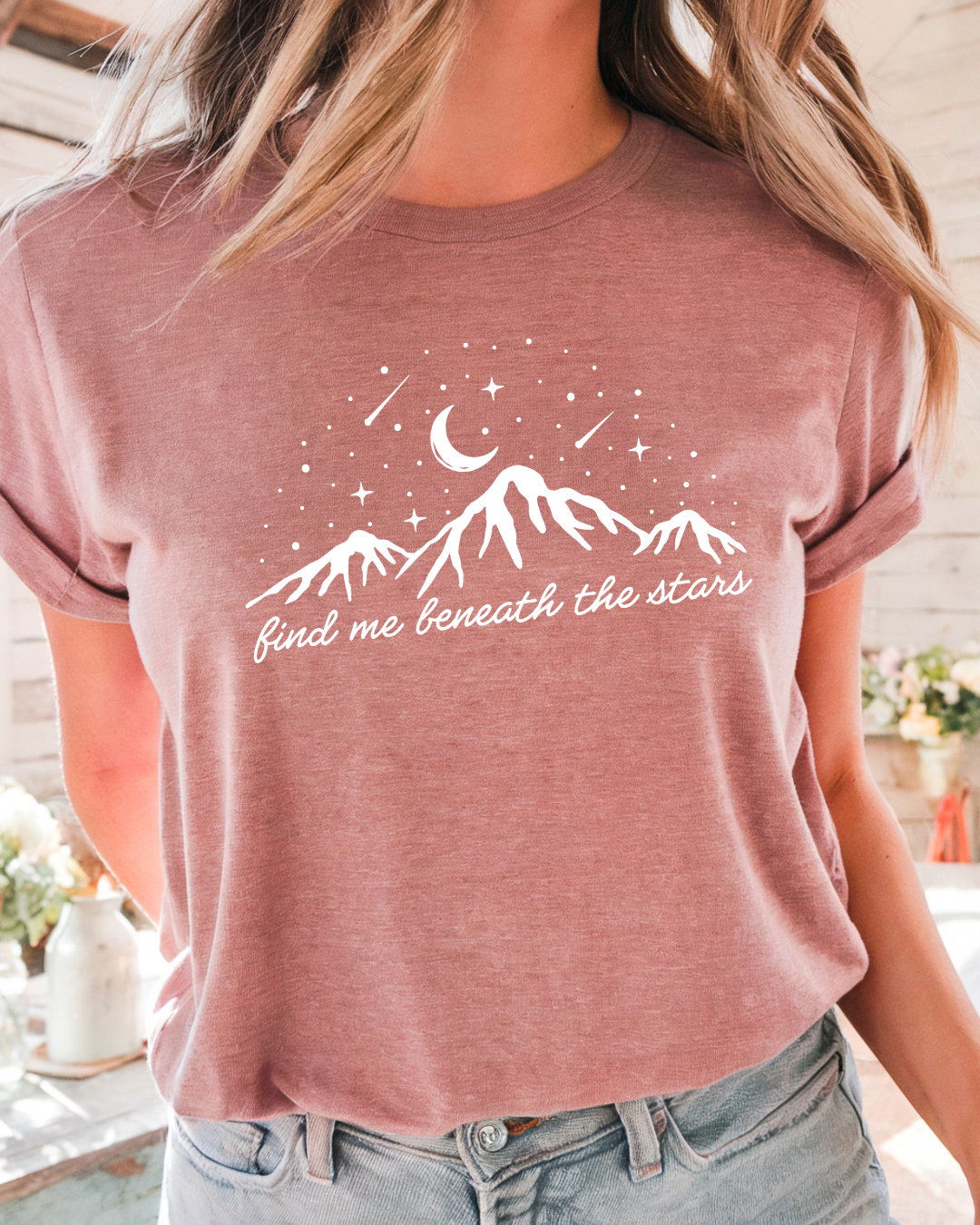 Find me Beneath The Stars Tee