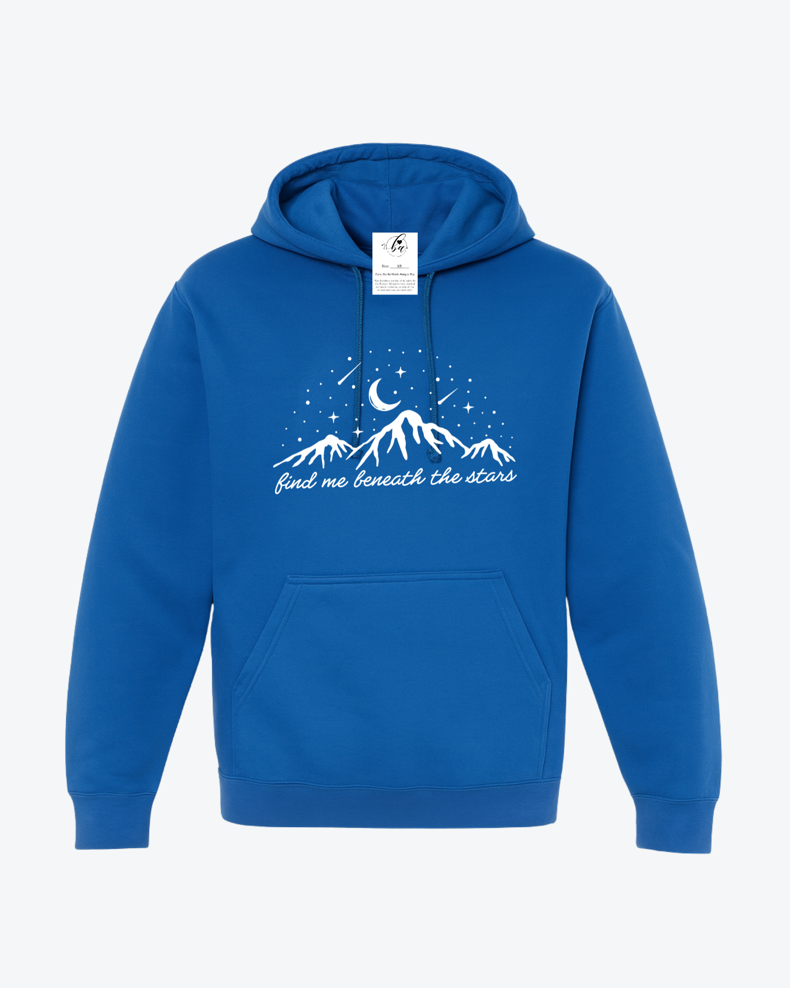 Find me Beneath the Stars Cozy Hoodie