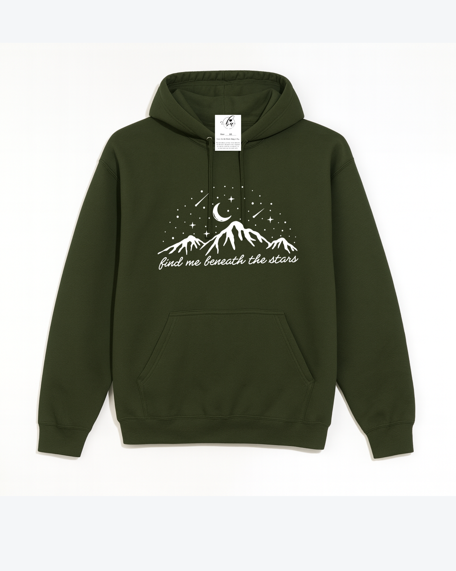 Find me Beneath the Stars Cozy Hoodie