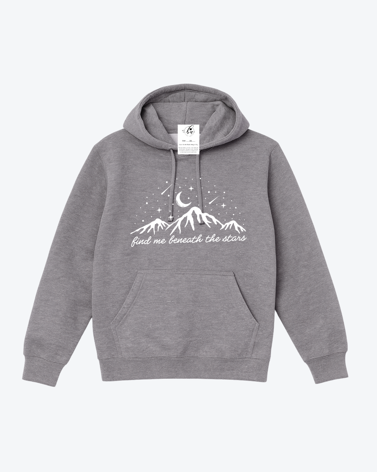 Find me Beneath the Stars Cozy Hoodie