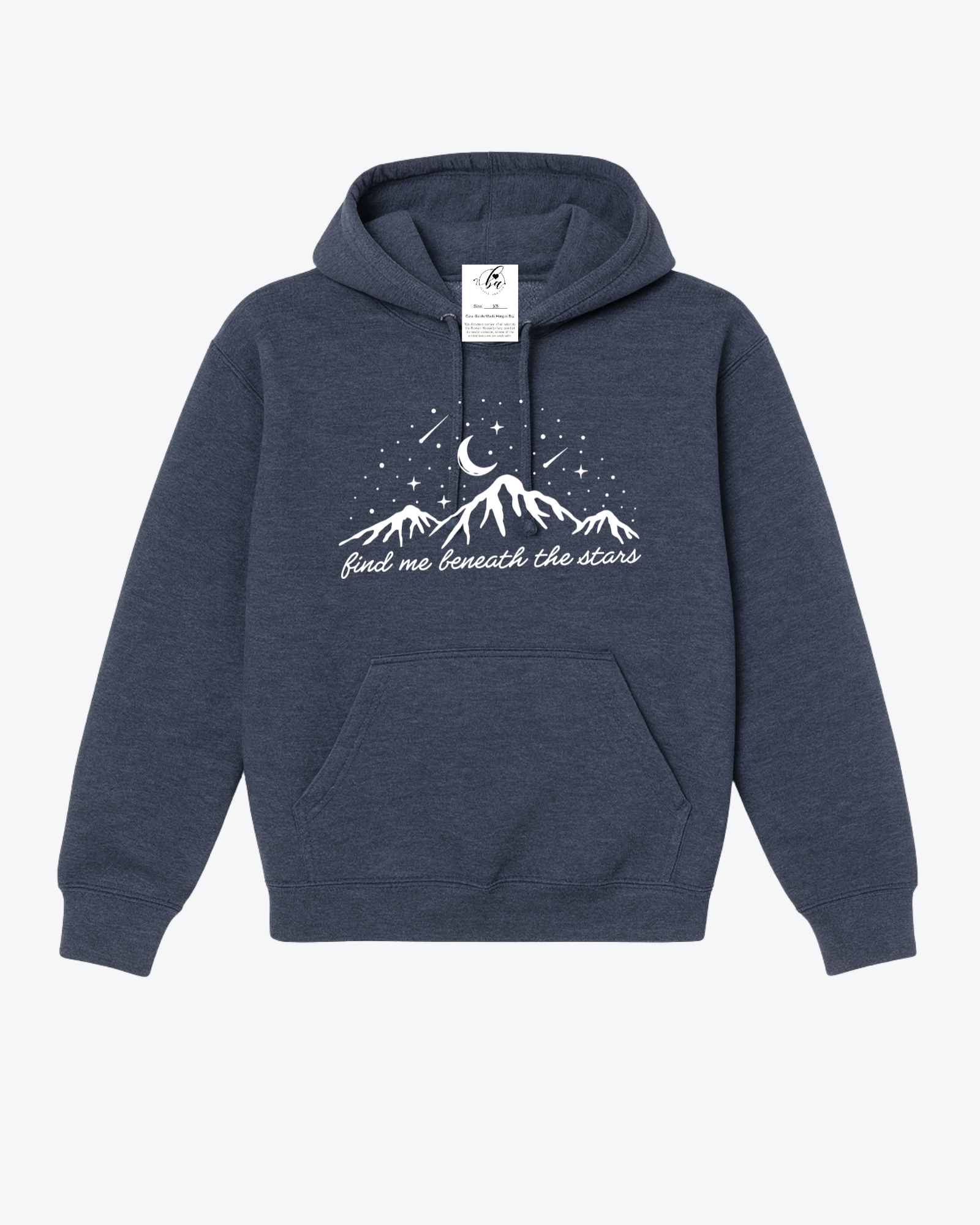 Find me Beneath the Stars Cozy Hoodie
