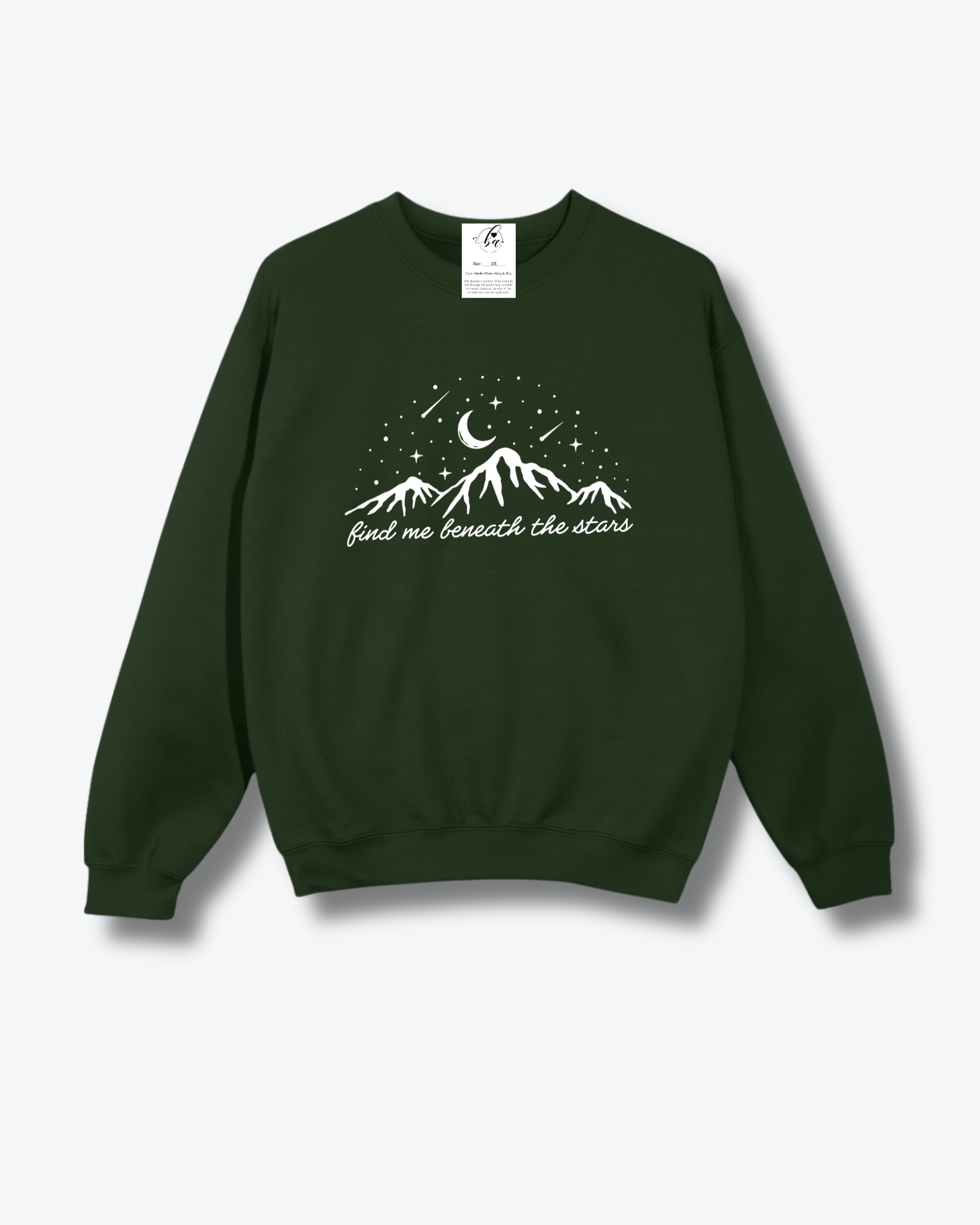 Find me Beneath the Starts Cozy Crew Neck Sweater