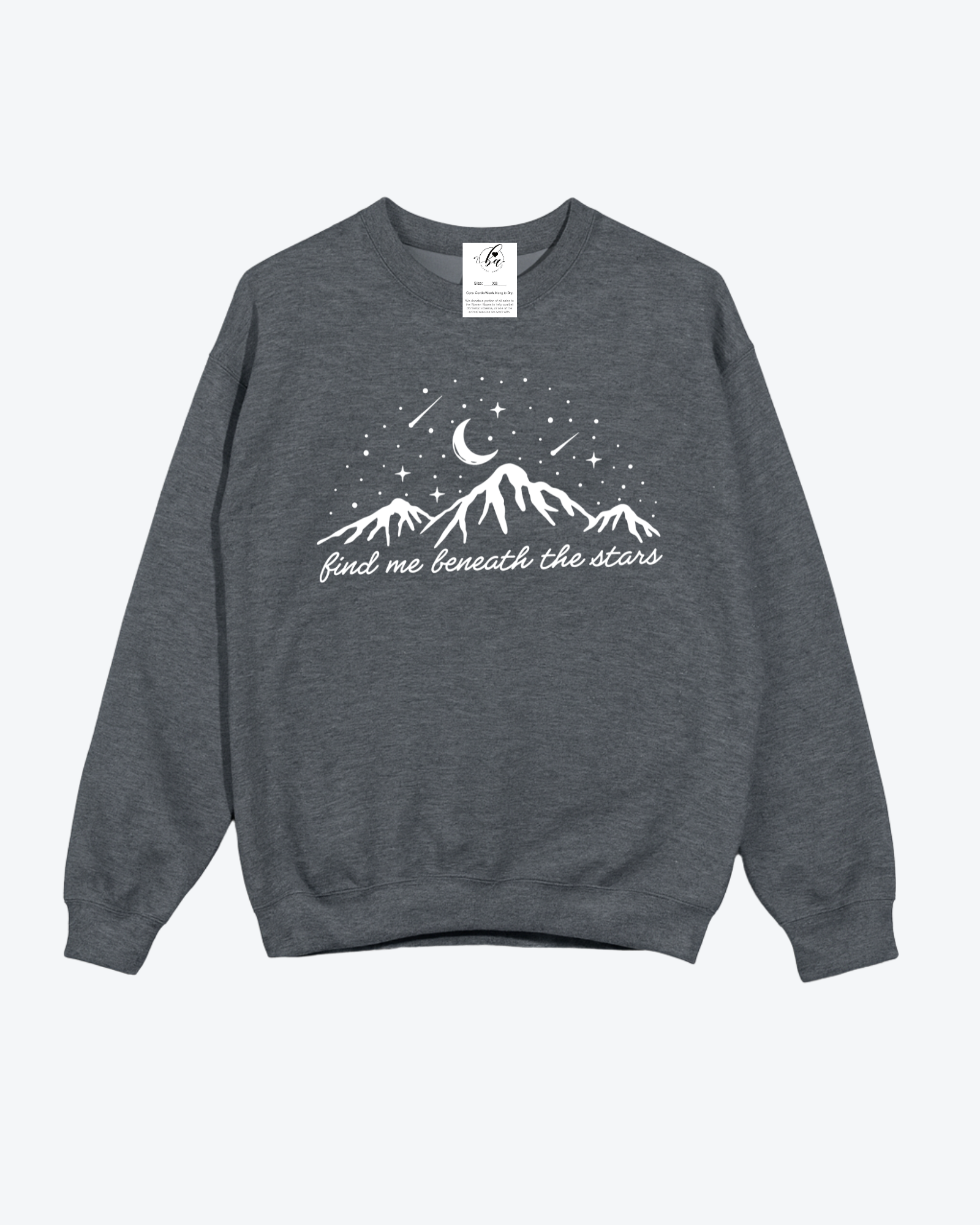 Find me Beneath the Starts Cozy Crew Neck Sweater