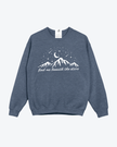 Find me Beneath the Starts Cozy Crew Neck Sweater