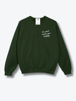 Do What Makes You Happy Embroidered Cozy Crew