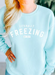 Literally Freezing 24/7 Cozy Crew Neck Sweater