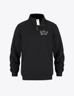 Get Lost Embroidered 1/4 Zip Sweater