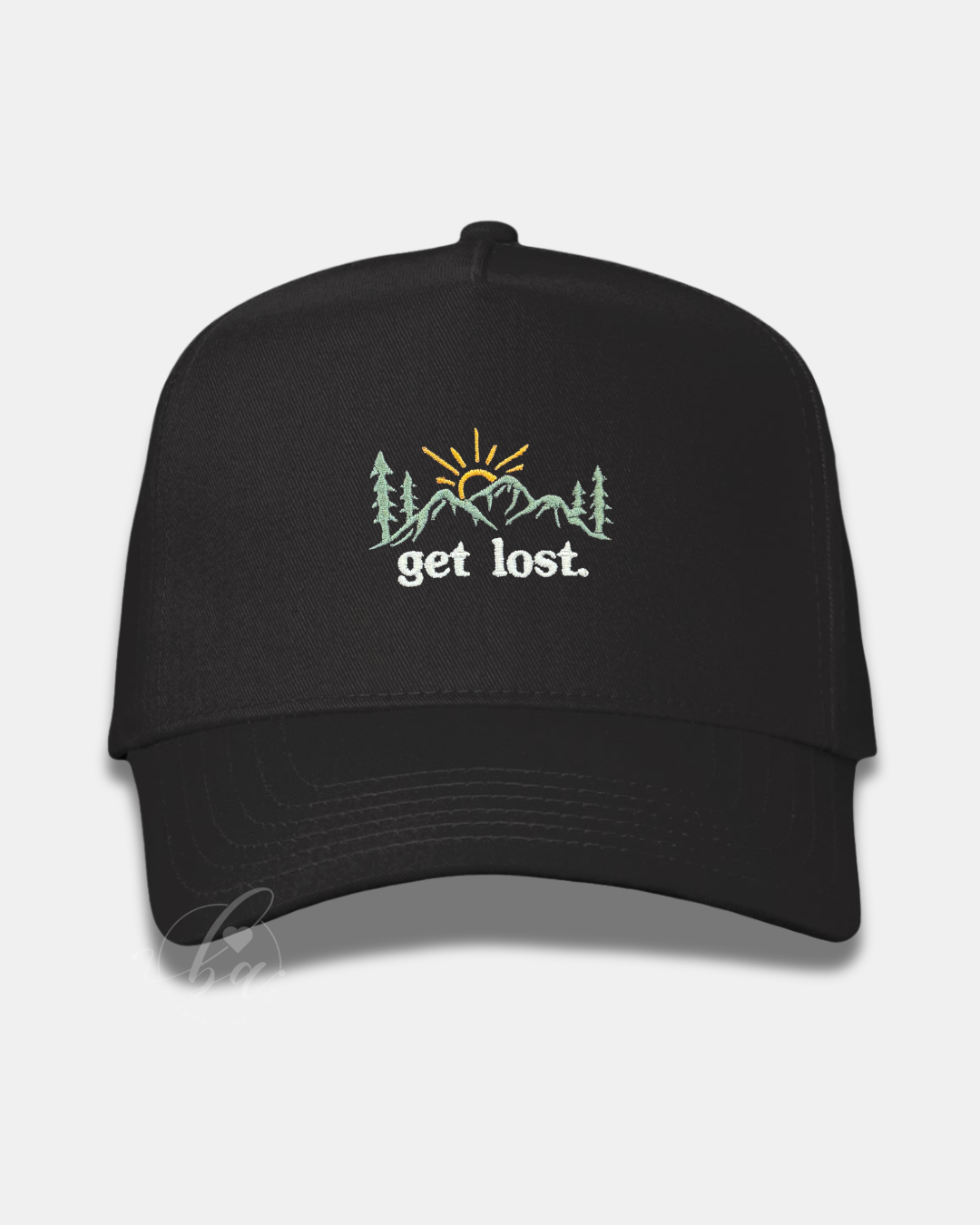Get Lost Embroidered Cap