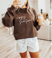 Cozy Season Classic Crew Neck Sweater